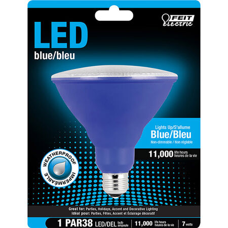 Feit Electric PAR38 E26 (Medium) LED Bulb Blue 40 W 1 pk