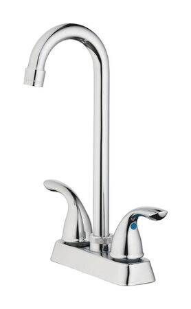 OakBrook Two Handle Chrome Bar Faucet