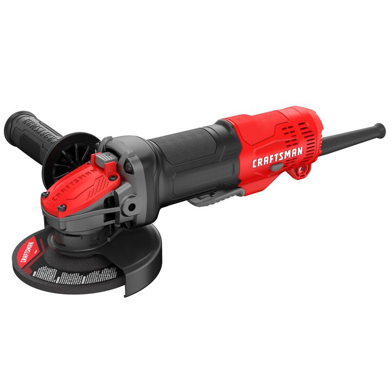 Craftsman Corded 7.5 amps 41/2 in. Small Angle Grinder with LockOn Bare Tool 12000 rpm Stine
