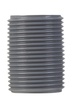 BK Products Schedule 80 3/4 in. MIP each PVC Close Nipple 1 pk
