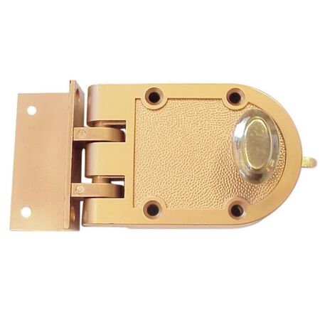 Ace Gold Painted Zinc Single Cylinder Lock