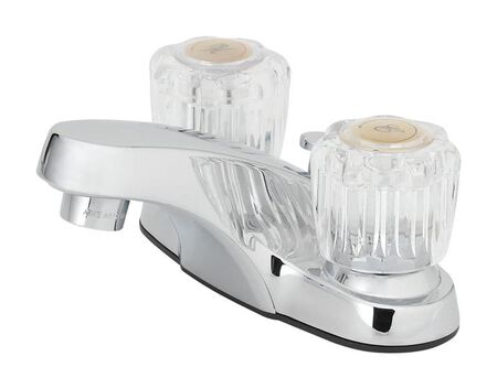 OakBrook Essentials Chrome Pop-up Bathroom Sink Faucet 4 in.