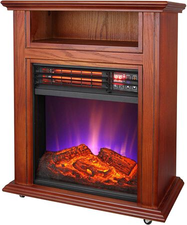 Comfort Glow QF4561R Electric Quartz Fireplace