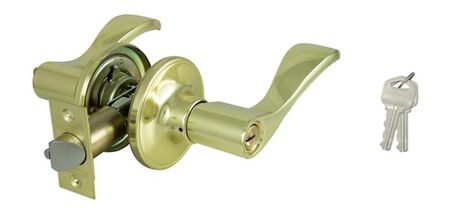 ProSource LYE700V-PS Entry Lever, Zinc, Reversible Hand, 3 Grade, Pack of 3