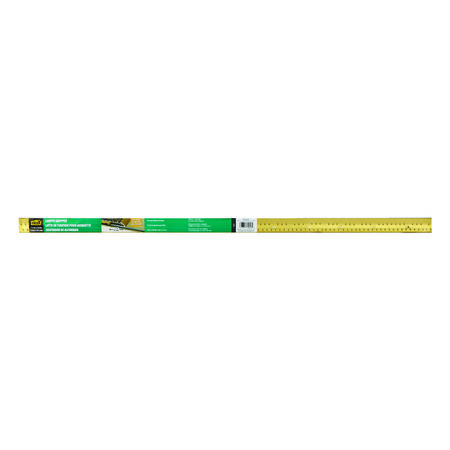 M-D 5/8 in. H X 1-3/8 in. W X 36 in. L Prefinished Satin Brass Aluminum Carpet Gripper