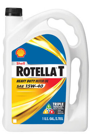 Shell Rotella T SAE 15W40 Motor Oil 1 gal.
