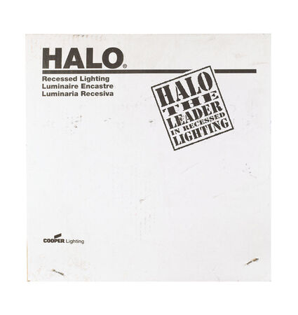 Halo Matte White 6 in. W Metal Halogen Recessed Light Trim 150 W