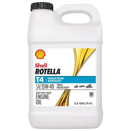 Shell Rotella 15W-40 Diesel Heavy Duty Engine Oil 2.5 gal 1 pk