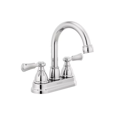 Delta Elmhurst Chrome Traditional Bathroom Faucet 4 in.