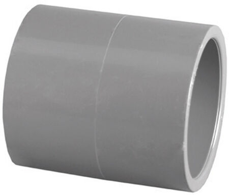 Charlotte Pipe Schedule 80 1/2 in. Slip X 1/2 in. D Slip PVC Coupling 1 pk