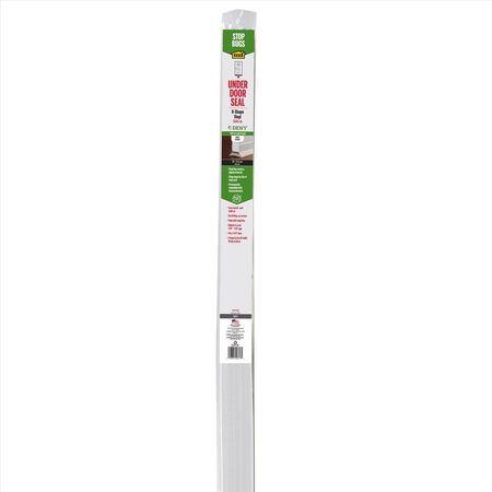 M-D Building Products DENY White Vinyl Seal For Doors 36 in. L X 2 in.