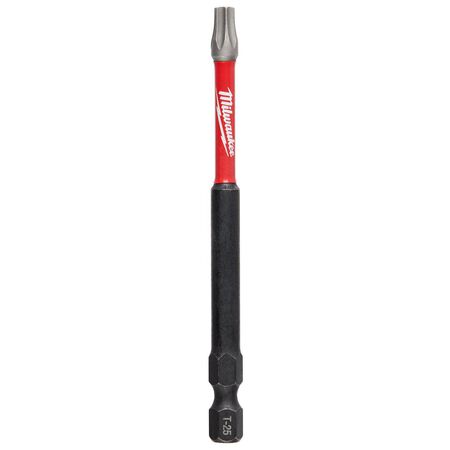 Milwaukee Shockwave Torx T25 X 3-1/2 in. L Power Bit Alloy Steel 1 Pack