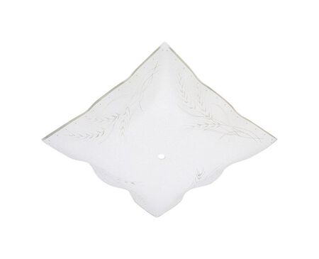 Westinghouse Square Clear/White Glass Diffuser 1