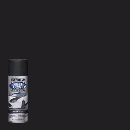 Rust-Oleum Peel Coat Matte Black Rubber Coating 11 oz
