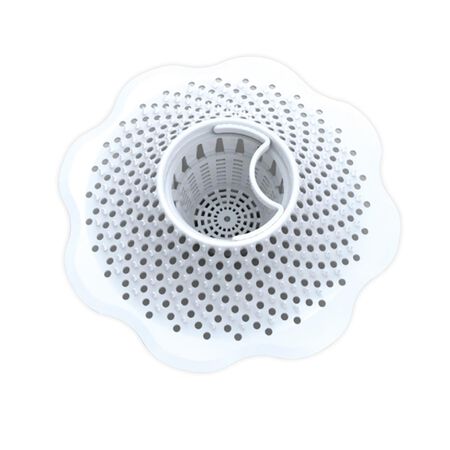 Ace White Plastic Hair Catcher