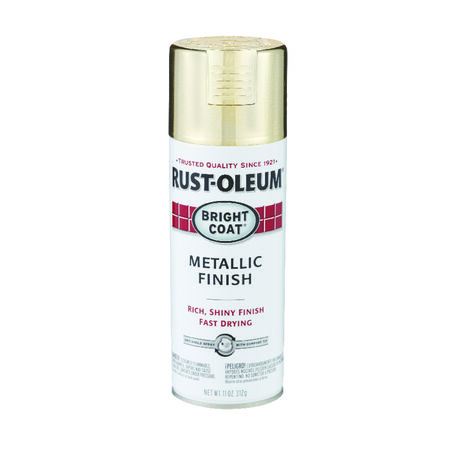 Rust-Oleum Stops Rust Gold Bright Coat Metallic Spray 11 oz