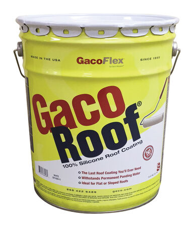 GACO Silicone Roof Coating White 5 gal