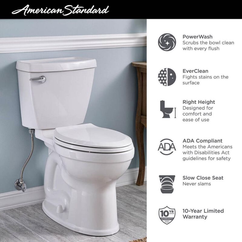 American Standard Champion 4 ADA Compliant 1.6 gal White Elongated