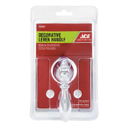 Ace For Universal Chrome Bathroom and Kitchen Faucet Handles