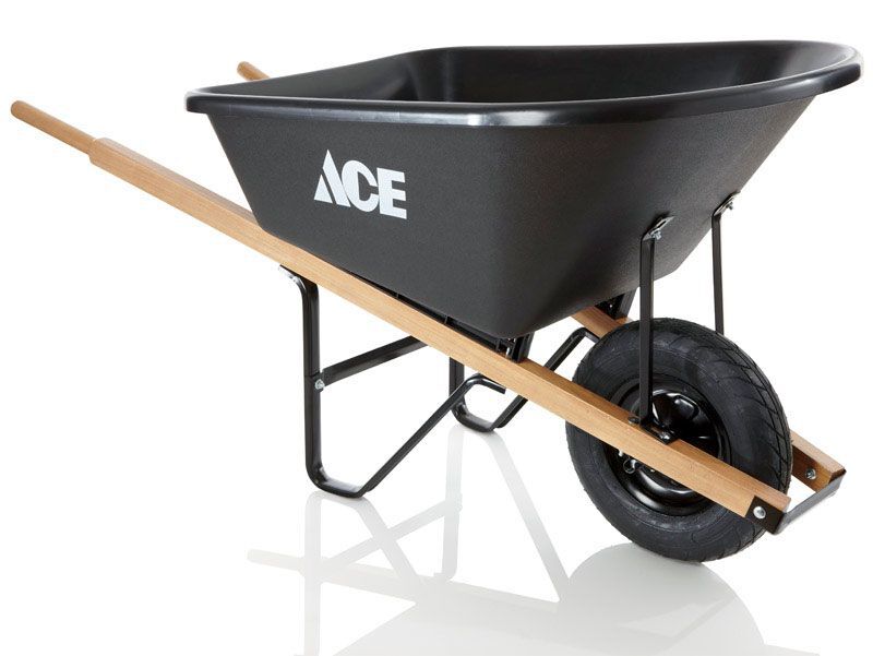 Ace Poly Residential Wheelbarrow Stine Home + Yard The Family You