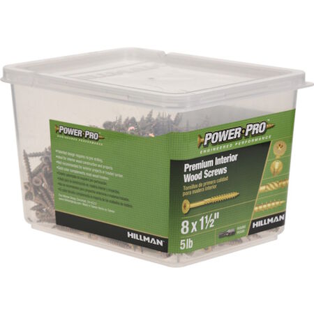 Screw Power Pro Int 8 x 1-1/2 5 lb.