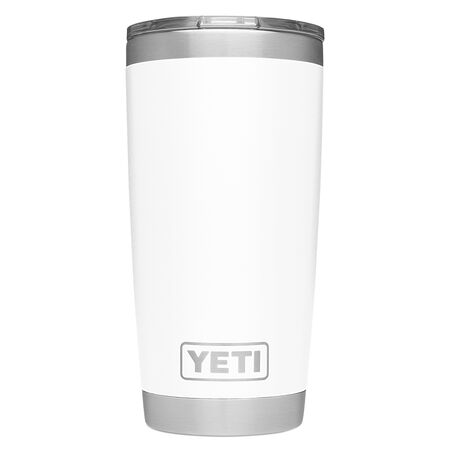YETI Rambler 20 oz White BPA Free Tumbler with MagSlider Lid