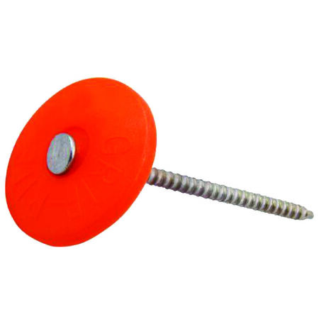 7/8" GRIP CAP-PLASTIC ROOFING 1 lb.