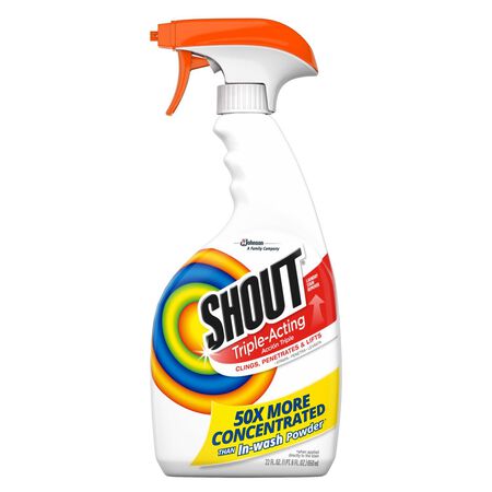 Shout No Scent Laundry Stain Remover 22 oz Liquid