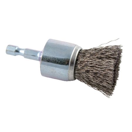 Forney 1 in. Crimped Wire Wheel Brush Metal 20000 rpm 1 pc