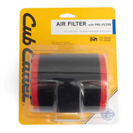 Cub Cadet Air Filter with Pre-Cleaner