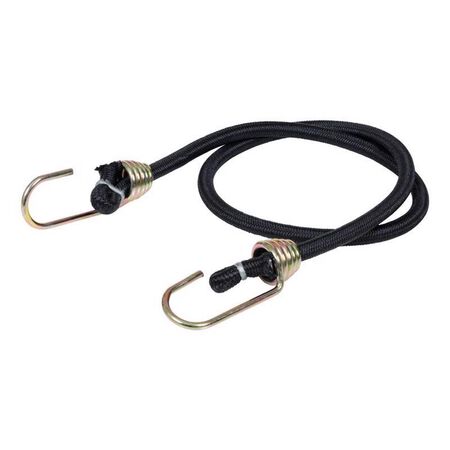Keeper Black Bungee Cord 32 in. L X 0.374 in. 1 pk