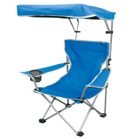 Quik Shade Adjustable Blue Canopy Folding Kid's Chair