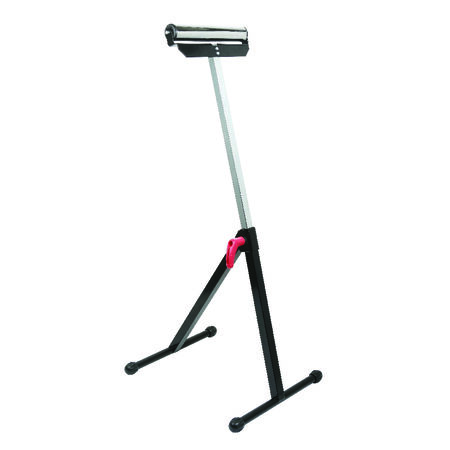 Ace Metal 11-1/2 in. W Roller Support Stand 250 lb. cap. Black/Silver 1 pc