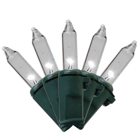 Celebrations Classic LED T5 Pure White 300 ct String Christmas Lights 74.5 ft.