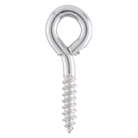 Ace 3/32 in. D X 13/16 in. L Zinc-Plated Steel Screw Eye 20 lb. cap. 14 pk