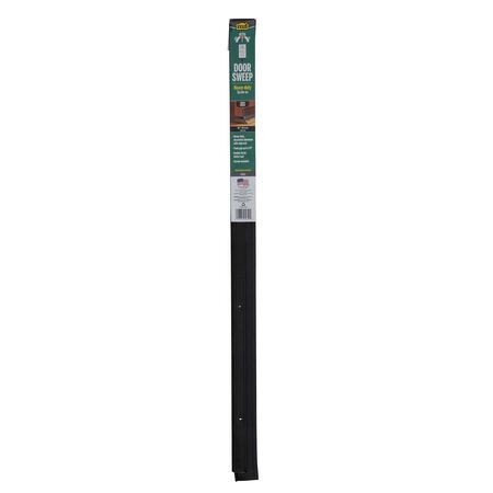 M-D Bronze Aluminum Sweep For Garage Doors 36 in. L X 1/4 in.