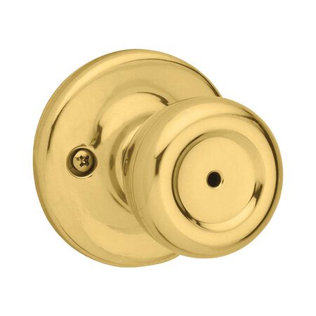 Kwikset Mobile Home Polished Brass Privacy Knob