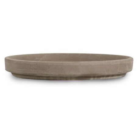 Ceramo Saucer To Fit 6 in. Standard Pot Dark Basalt Clay