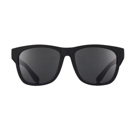 goodr BFG - Hooked on Onyx Sunglasses Unisex Black Frame Black Lens Polarized
