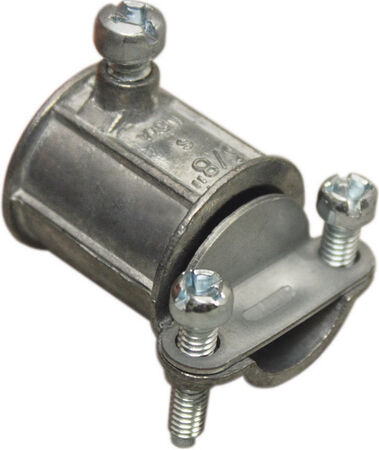 Sigma Engineered Solutions 1/2 - 3/8 in. D Die-Cast Zinc Combination Coupling For EMT/NM 1 pk