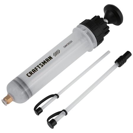 CRAFTSMAN Hand Operated Plastic 7 in. Fluid Extractor