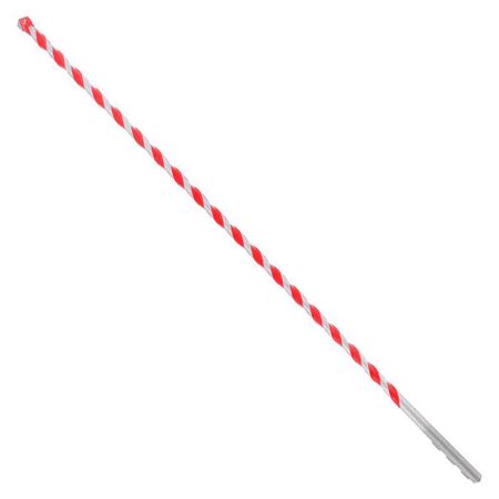 Diablo SPEEDemon 1/4 in. X 12 in. L Carbide Tipped Red Granite Hammer Drill Bit Round Shank 1 pk