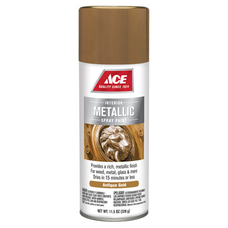 Ace Metallic Antique Gold Spray Paint 11.5 oz
