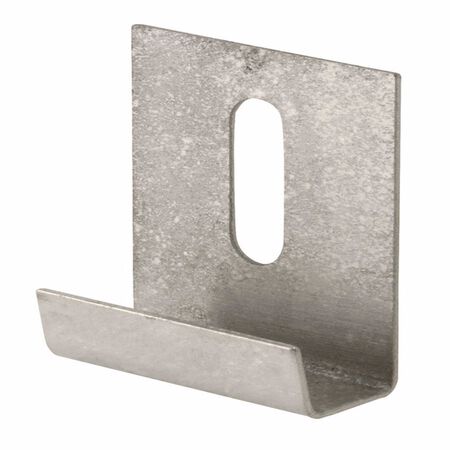Prime-Line Silver Heavy Duty Mirror Holder Clip 15 lb 6 pk