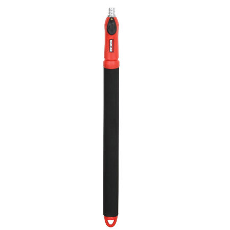 Shur-Line 30-60 in. L X 1 in. D Aluminum Extension Pole Black/Red