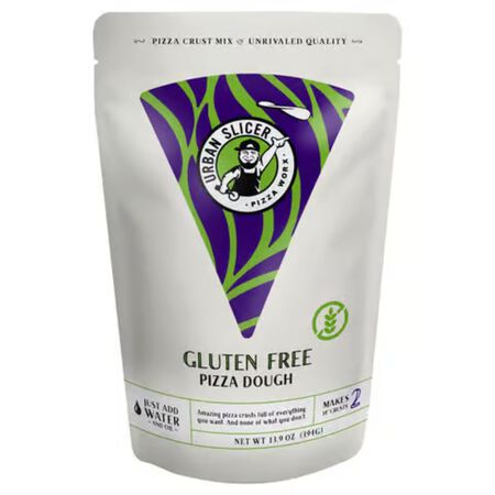 Urban Slicer Pizza Worx Pizza Dough Gluten Free Pizza Dough Mix 13.9 oz.