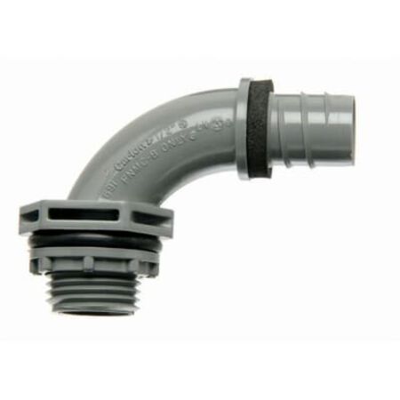 Carlon Connector 90 1/2 in. Flex Conduit Liquid Tight