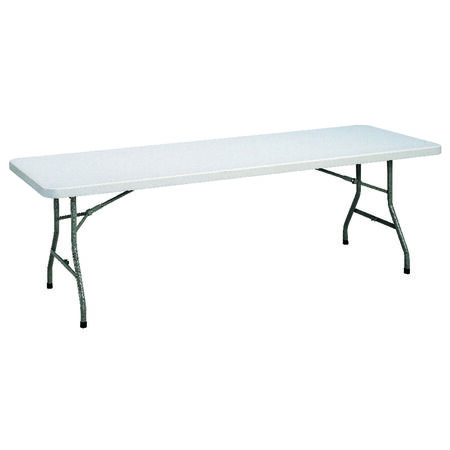 Living Accents 30 in. W X 96 in. L Rectangular Fold-in-Half Table
