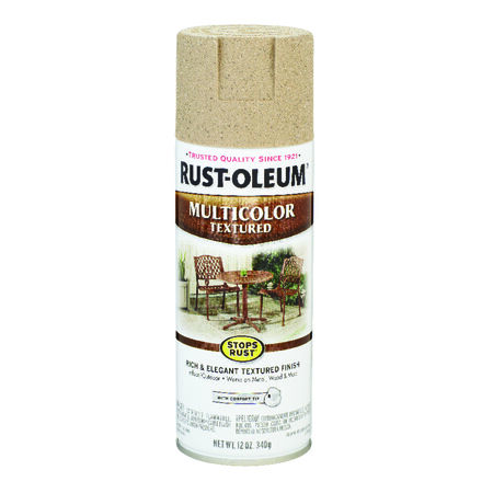 Rust-Oleum Stops Rust MultiColor Textured Desert Bisque Spray Paint 12 oz