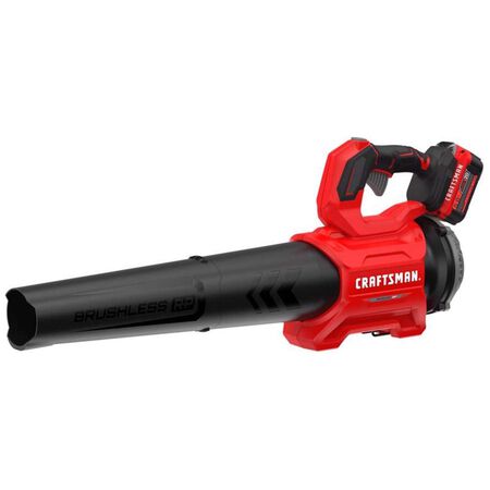 Craftsman V20 BRUSHLESS RP CMCBL730P1 110 mph 410 CFM Battery Handheld Blower Kit (Battery & Charger)